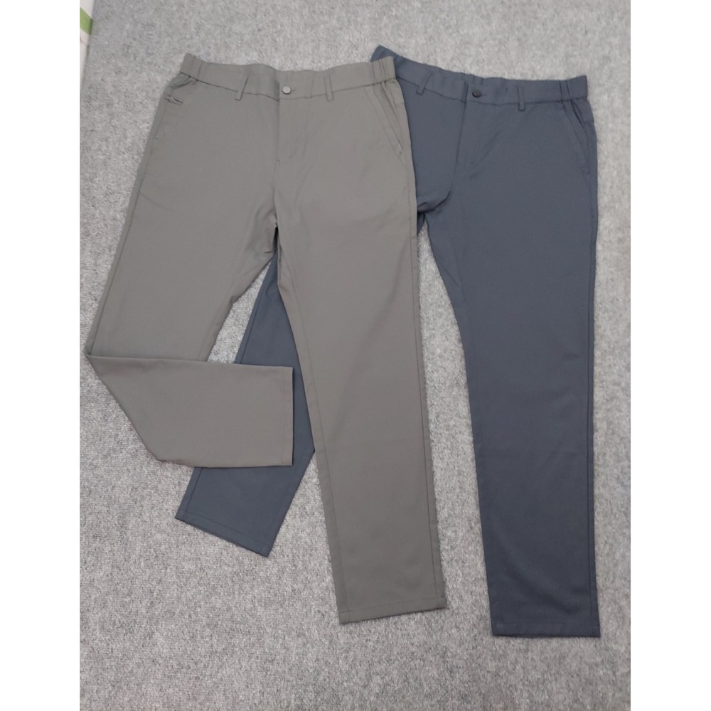 Lot 2 Jack Archer Pants Mens 33x30 Charcoal Deep Blue Tech Jetsetter Performance